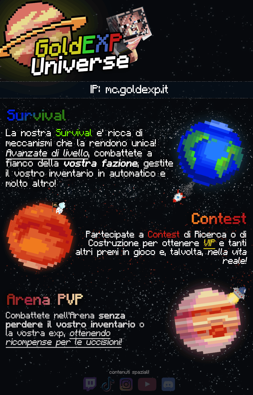 GoldEXP Universe